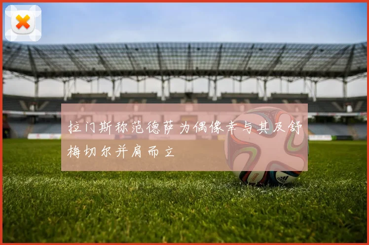 拉门斯称范德萨为偶像幸与其及舒梅切尔并肩而立